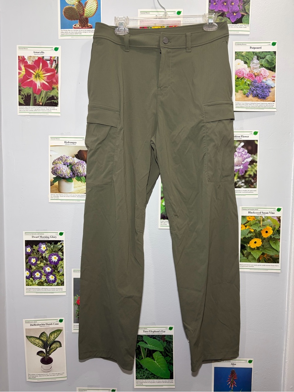 lululemon athletica Olive Green Cargo Pants